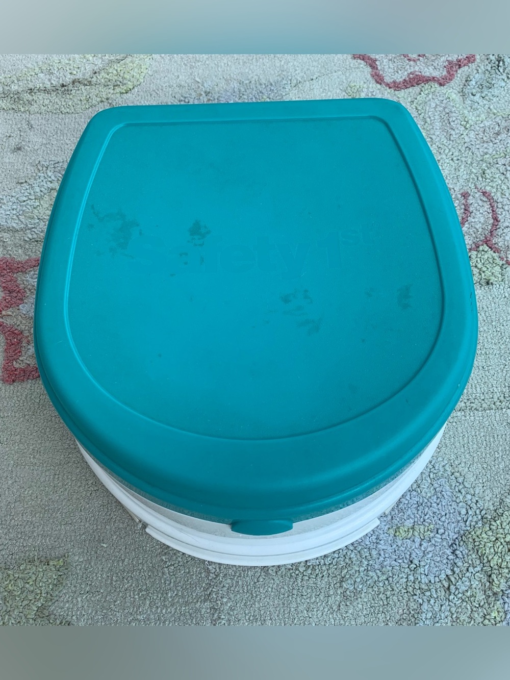 3-in-1 Toddler Potty Training Toilet Chair & Step Stool Blue/Teal